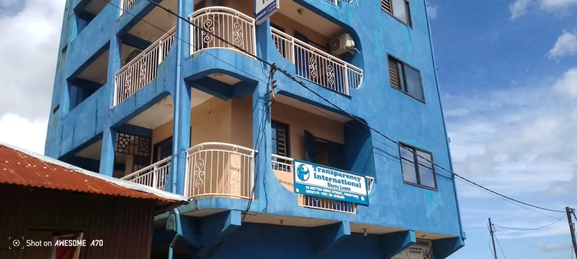 Transparency International Sierra Leone - TISL anti-corruption campaign banner image